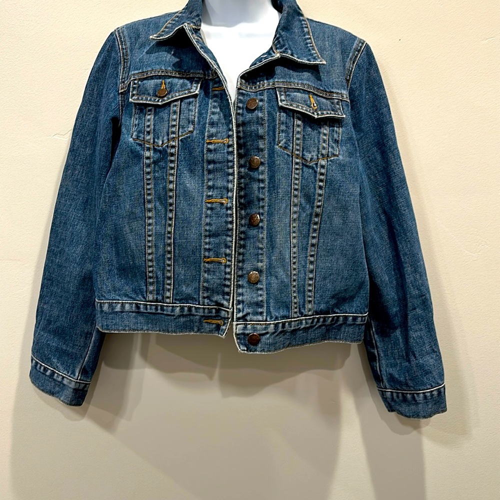 J. Crew Jean jacket. Size PL. Excellent condition.